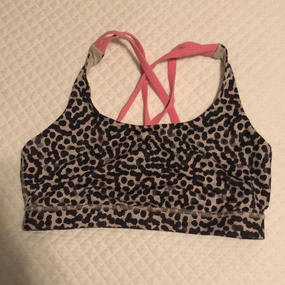 Lululemon cheetah energy bra